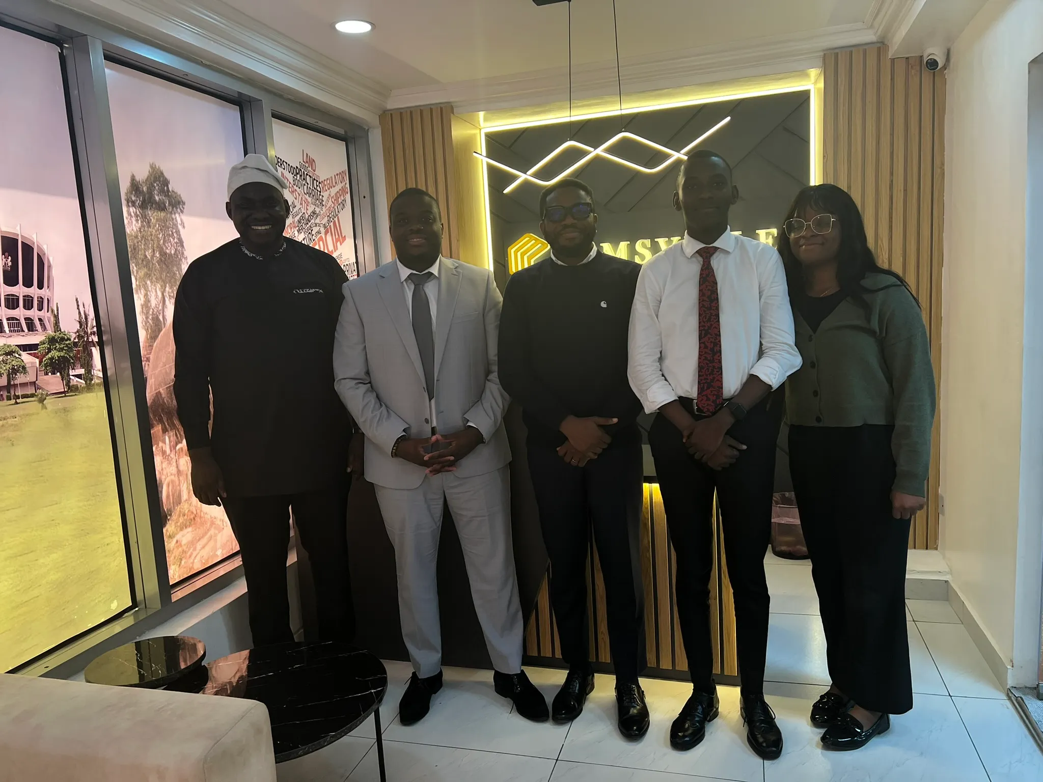 Makir with NRG Bloom lawyers
